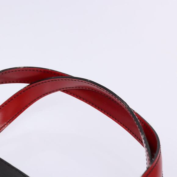 LOUIS VUITTON Epi Bicolor Varenne Hand Bag Black Red M52387 - Picture 8 of 16